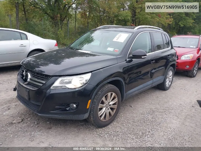 WVGBV75N99W516905 2009 Volkswagen Tiguan Se/Sel