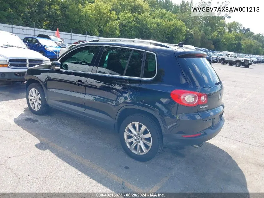 WVGBV7AX8AW001213 2010 Volkswagen Tiguan Se