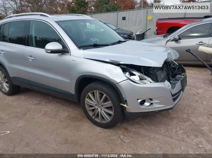 WVGBV7AX7AW513433 2010 Volkswagen Tiguan Wolfsburg Edition