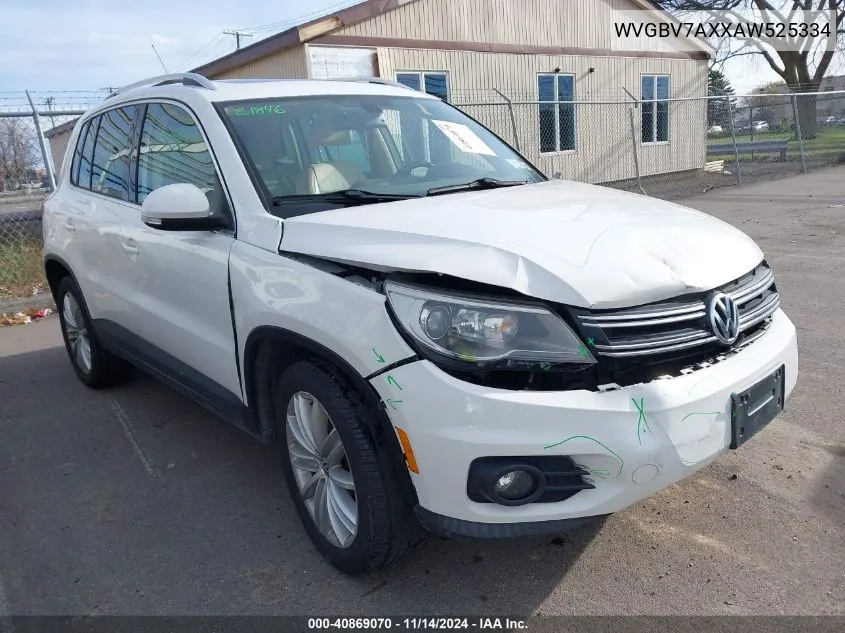 WVGBV7AXXAW525334 2010 Volkswagen Tiguan Sel