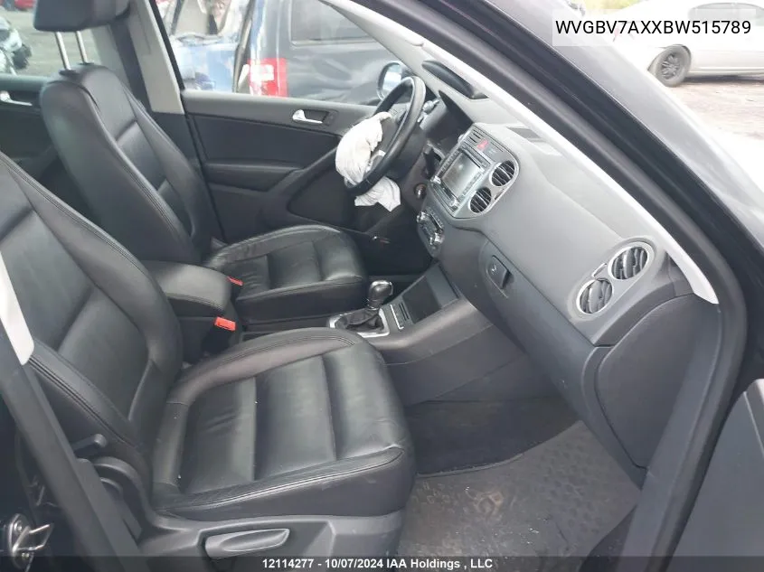 WVGBV7AXXBW515789 2011 Volkswagen Tiguan S/Se/Sel