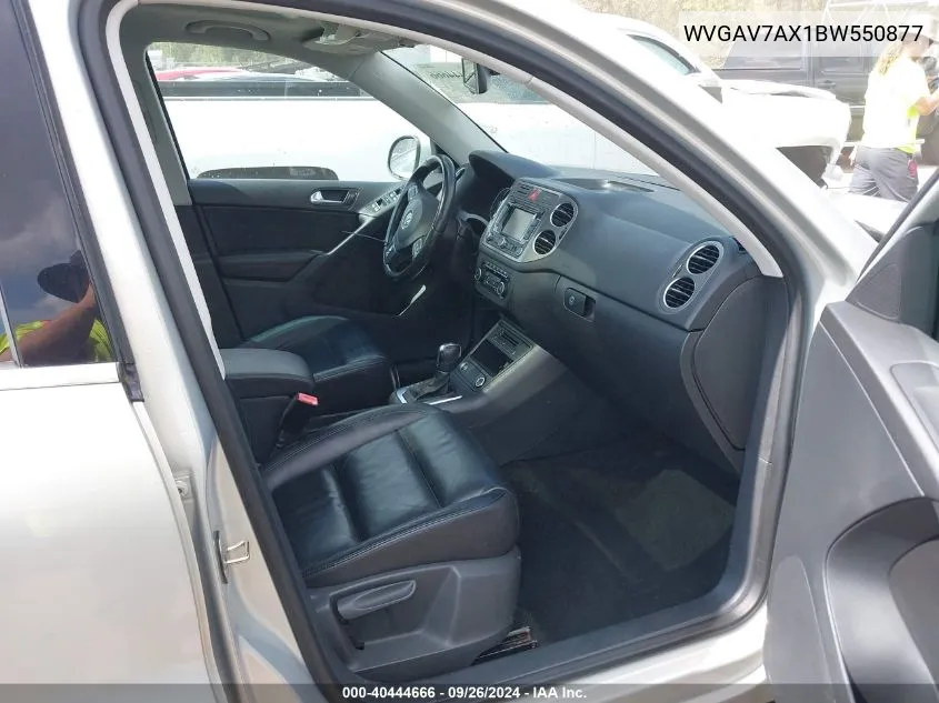 WVGAV7AX1BW550877 2011 Volkswagen Tiguan Sel