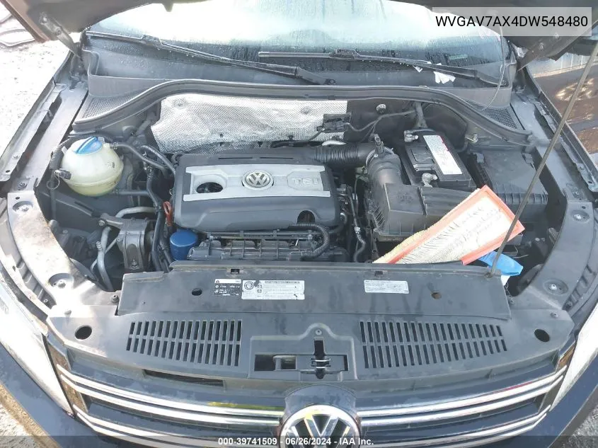 WVGAV7AX4DW548480 2013 Volkswagen Tiguan S