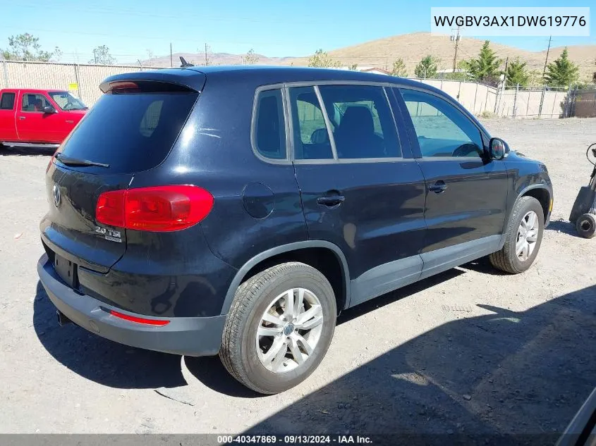 WVGBV3AX1DW619776 2013 Volkswagen Tiguan S