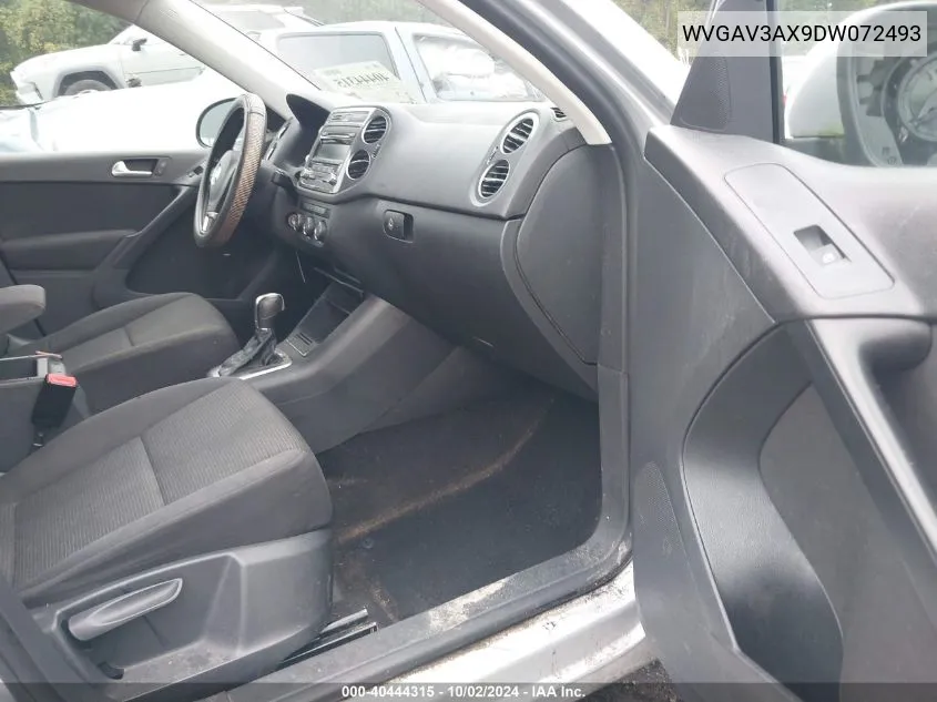 WVGAV3AX9DW072493 2013 Volkswagen Tiguan S