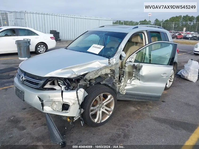 WVGAV7AX9DW545249 2013 Volkswagen Tiguan Sel