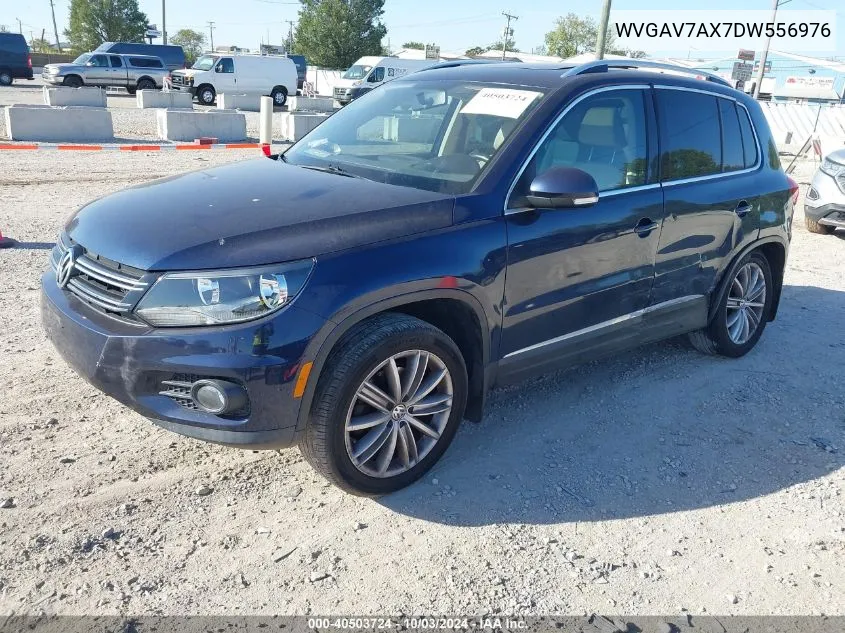 2013 Volkswagen Tiguan Se VIN: WVGAV7AX7DW556976 Lot: 40503724