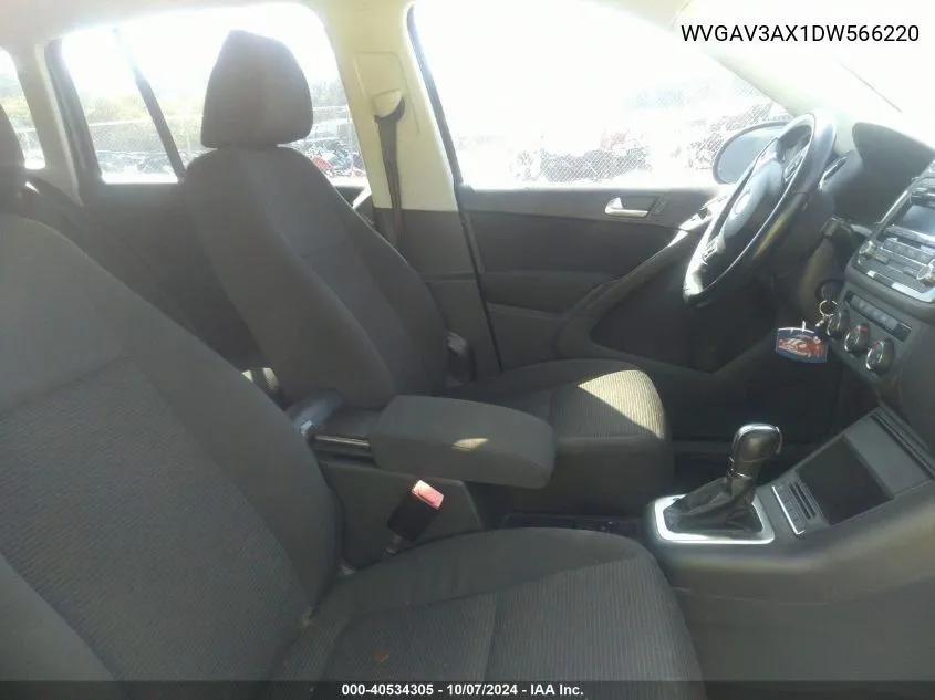 WVGAV3AX1DW566220 2013 Volkswagen Tiguan S