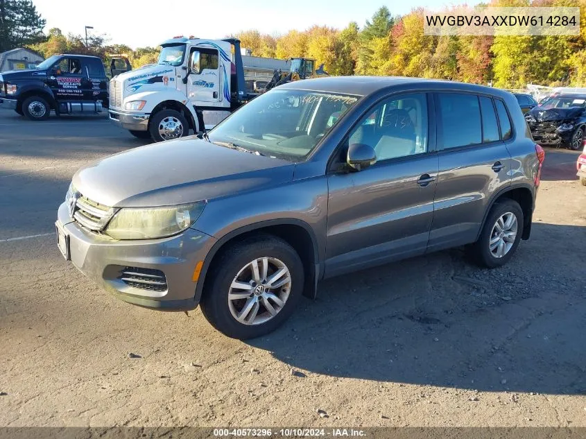 2013 Volkswagen Tiguan S VIN: WVGBV3AXXDW614284 Lot: 40573296