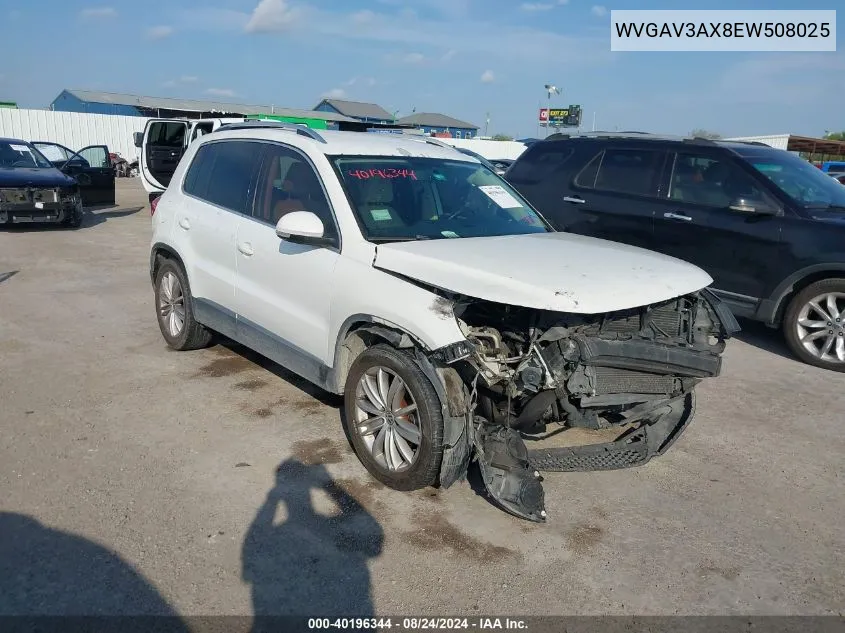 WVGAV3AX8EW508025 2014 Volkswagen Tiguan Se