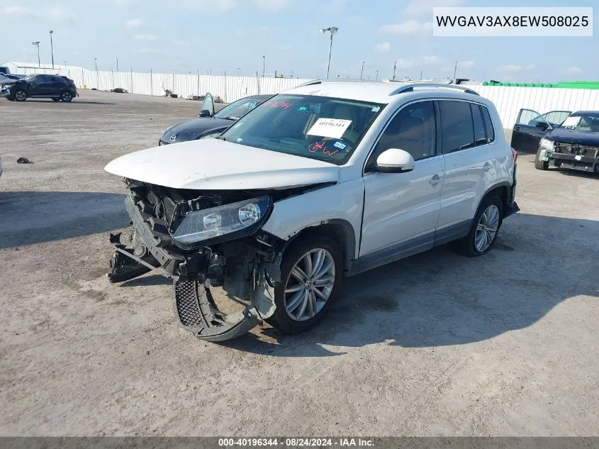 WVGAV3AX8EW508025 2014 Volkswagen Tiguan Se