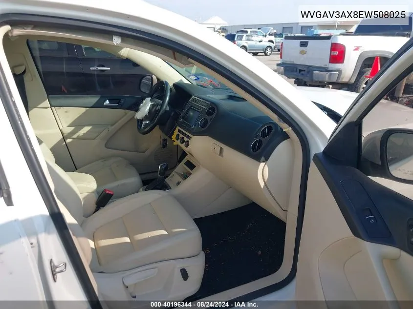 WVGAV3AX8EW508025 2014 Volkswagen Tiguan Se