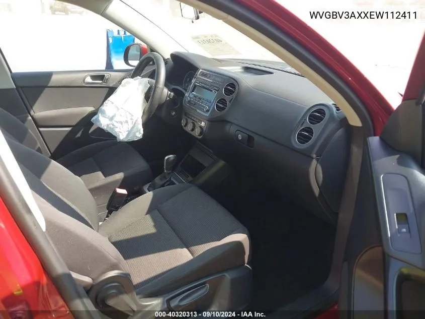 WVGBV3AXXEW112411 2014 Volkswagen Tiguan S