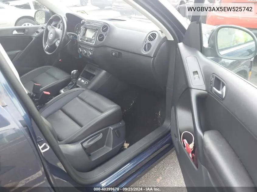 WVGBV3AX5EW525742 2014 Volkswagen Tiguan Sel