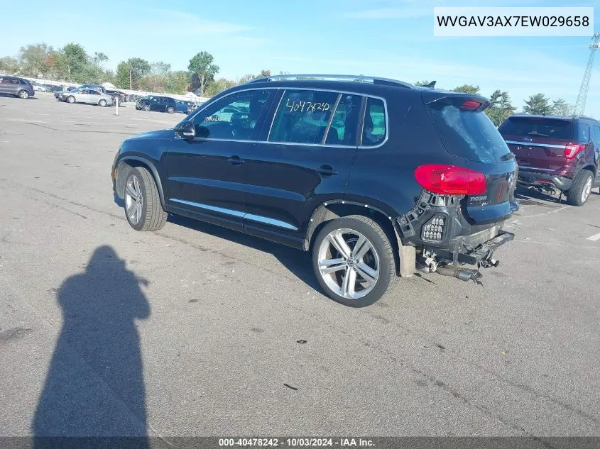 WVGAV3AX7EW029658 2014 Volkswagen Tiguan R-Line