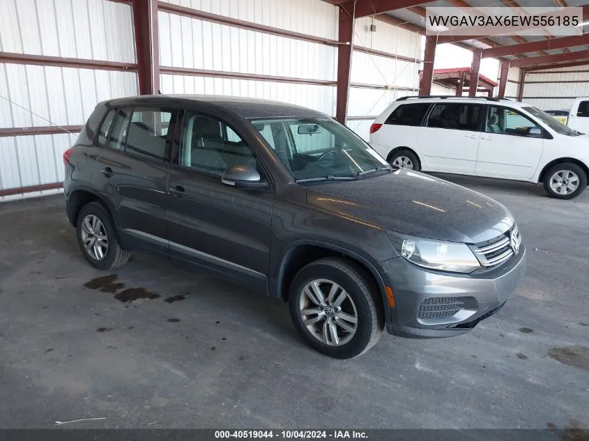 2014 Volkswagen Tiguan S VIN: WVGAV3AX6EW556185 Lot: 40519044