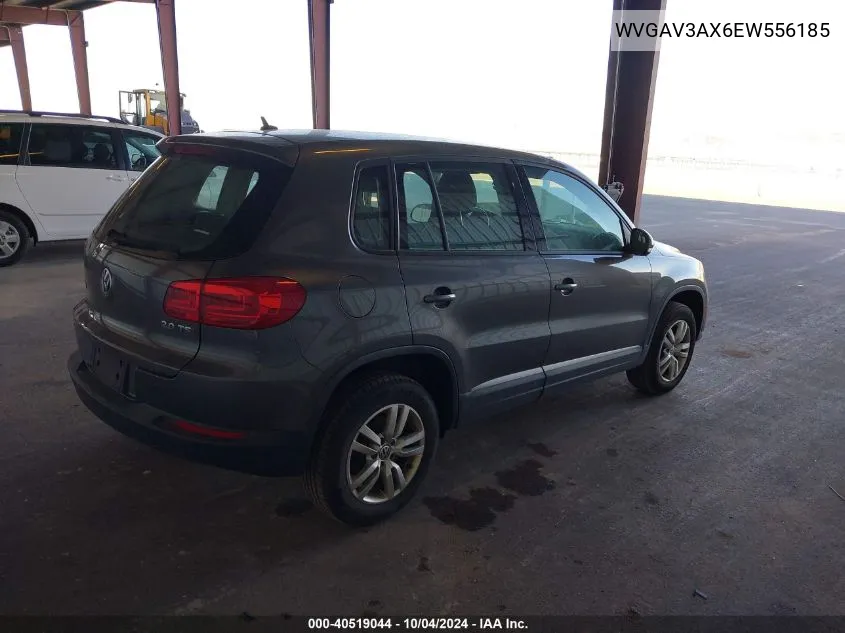 2014 Volkswagen Tiguan S VIN: WVGAV3AX6EW556185 Lot: 40519044