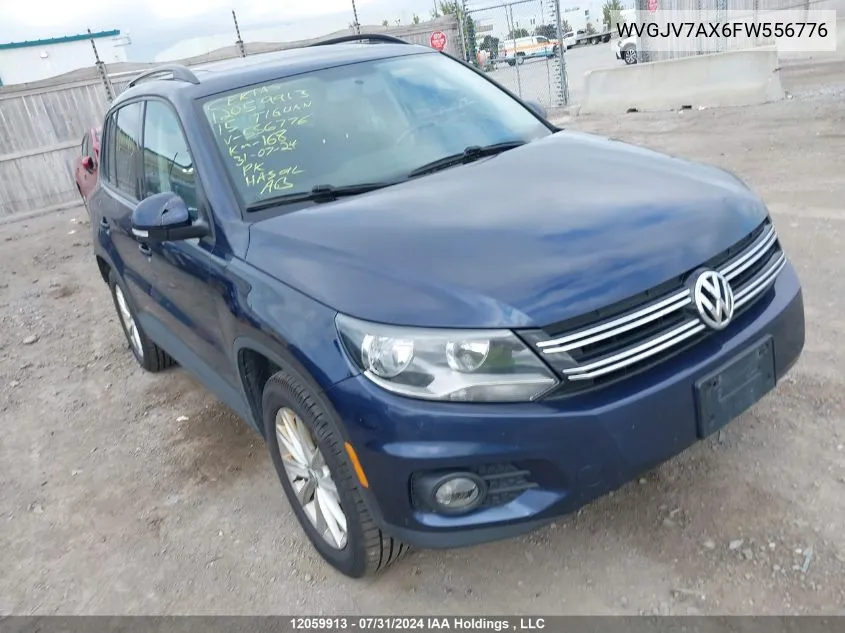 WVGJV7AX6FW556776 2015 Volkswagen Tiguan S/Se/Sel/R-Line