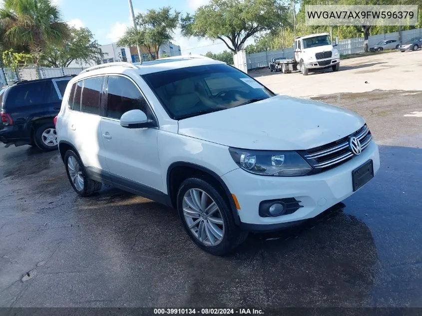 WVGAV7AX9FW596379 2015 Volkswagen Tiguan Se