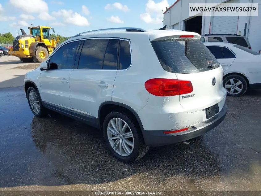 WVGAV7AX9FW596379 2015 Volkswagen Tiguan Se