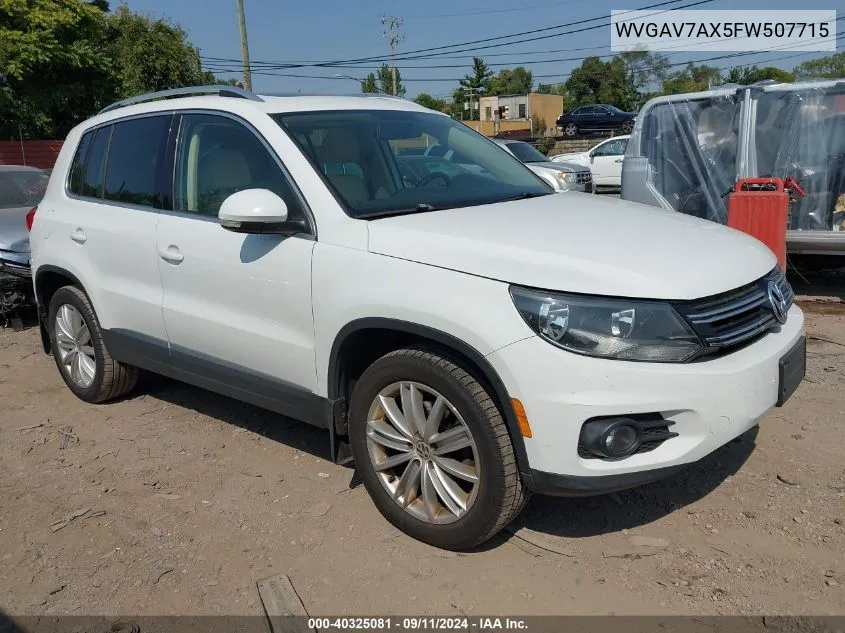 WVGAV7AX5FW507715 2015 Volkswagen Tiguan Se