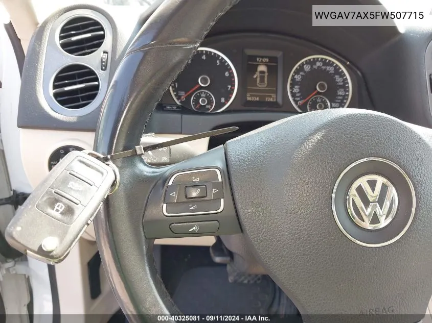 WVGAV7AX5FW507715 2015 Volkswagen Tiguan Se