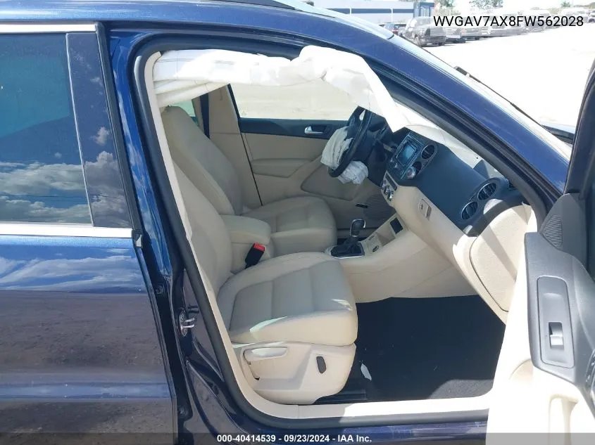 WVGAV7AX8FW562028 2015 Volkswagen Tiguan Sel