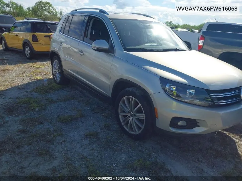 WVGAV7AX6FW616068 2015 Volkswagen Tiguan R-Line/S/Se/Sel