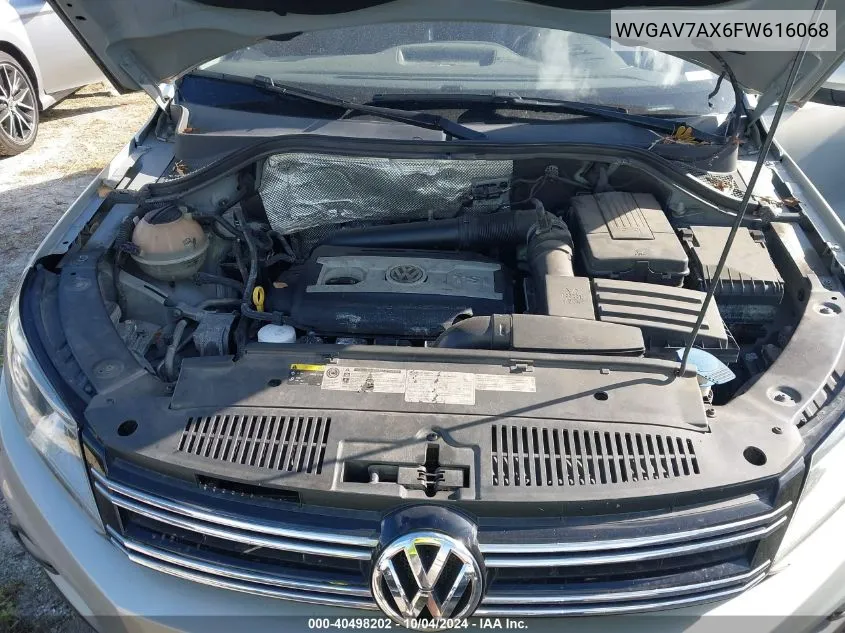 WVGAV7AX6FW616068 2015 Volkswagen Tiguan R-Line/S/Se/Sel