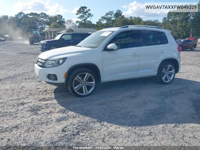 WVGAV7AXXFW049329 2015 Volkswagen Tiguan R-Line