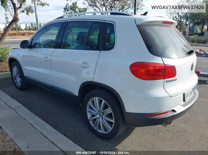 WVGAV7AX5FW607426 2015 Volkswagen Tiguan Se