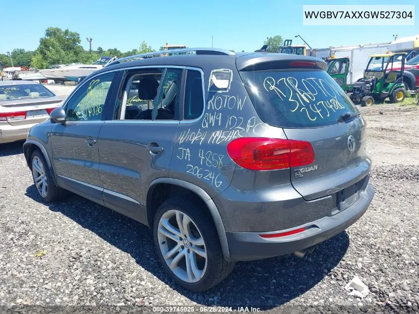 WVGBV7AXXGW527304 2016 Volkswagen Tiguan Sel