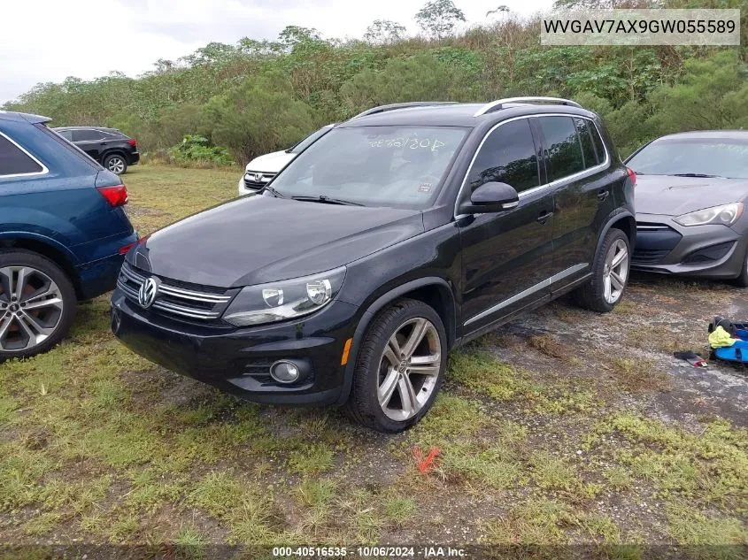 WVGAV7AX9GW055589 2016 Volkswagen Tiguan S/Se/Sel/R-Line