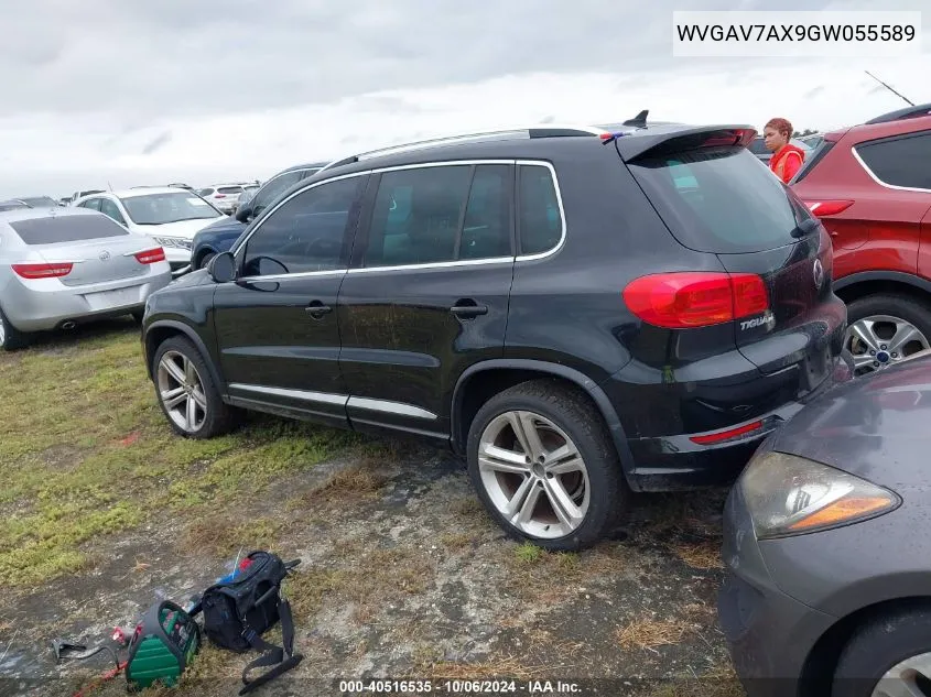 WVGAV7AX9GW055589 2016 Volkswagen Tiguan S/Se/Sel/R-Line