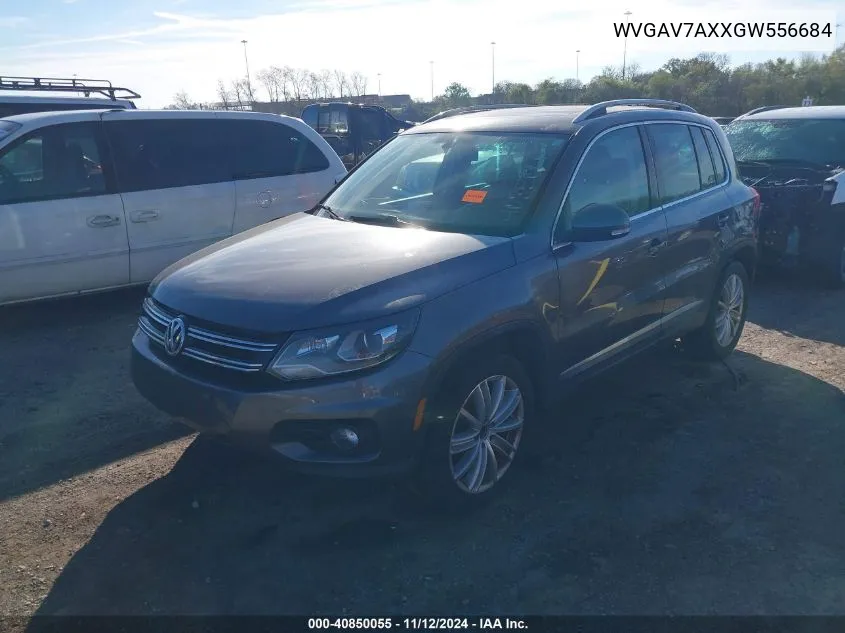 2016 Volkswagen Tiguan Se VIN: WVGAV7AXXGW556684 Lot: 40850055