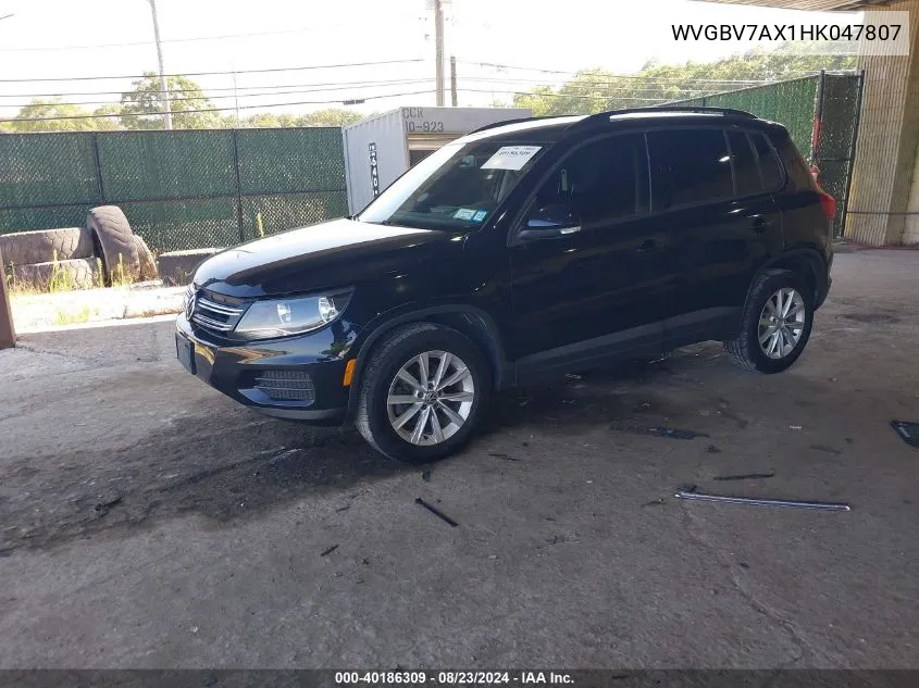 WVGBV7AX1HK047807 2017 Volkswagen Tiguan 2.0T/2.0T S