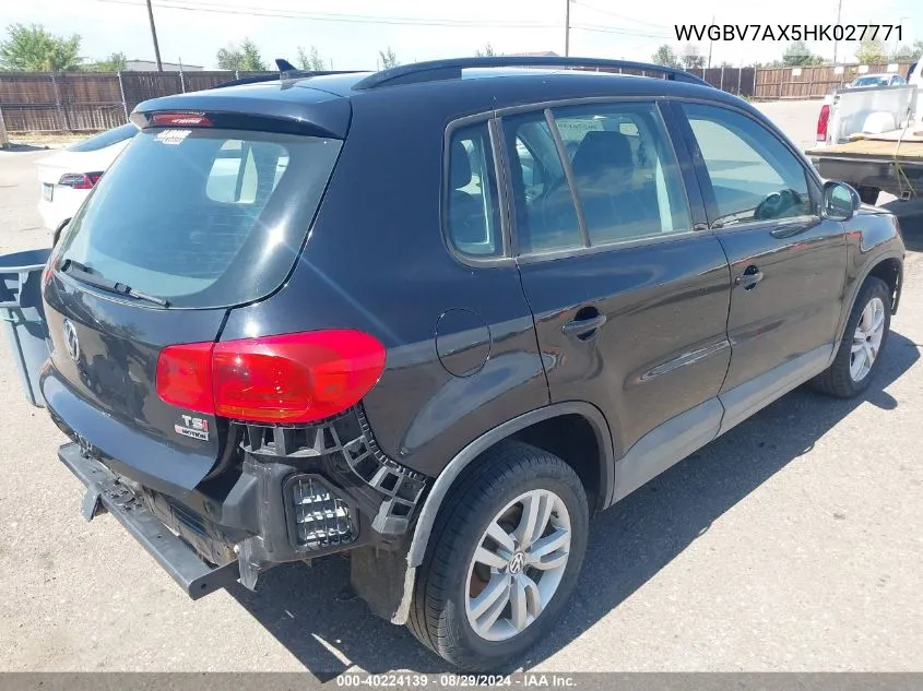 WVGBV7AX5HK027771 2017 Volkswagen Tiguan 2.0T/2.0T S