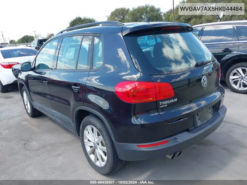 WVGAV7AX5HK044484 2017 Volkswagen Tiguan 2.0T/2.0T S