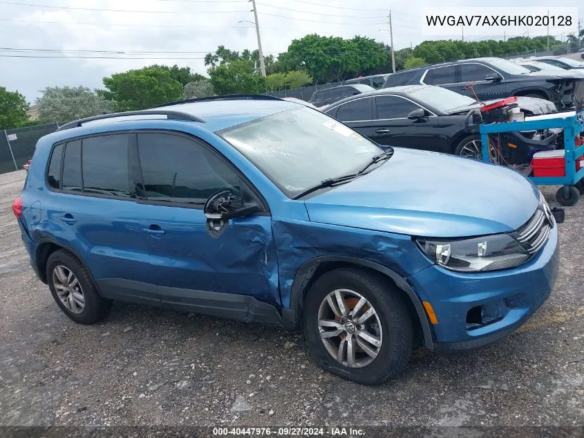 WVGAV7AX6HK020128 2017 Volkswagen Tiguan 2.0T/2.0T S