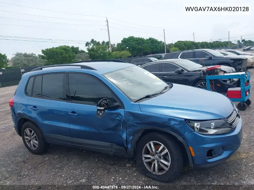 WVGAV7AX6HK020128 2017 Volkswagen Tiguan 2.0T/2.0T S