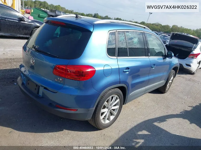 WVGSV7AX4HK026322 2017 Volkswagen Tiguan Wolfsburg