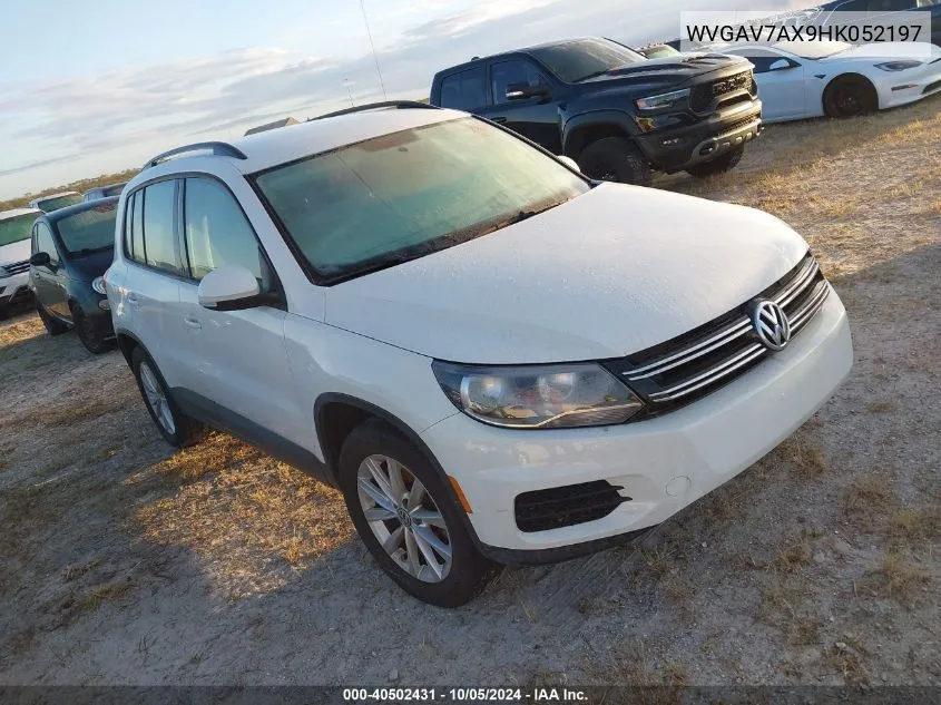 WVGAV7AX9HK052197 2017 Volkswagen Tiguan S/Limited