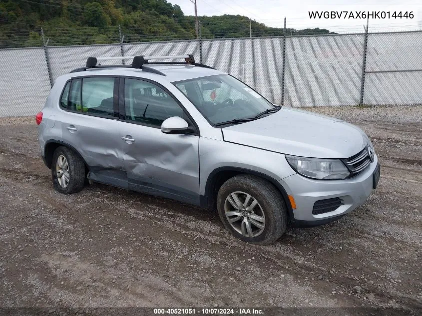 WVGBV7AX6HK014446 2017 Volkswagen Tiguan 2.0T/2.0T S