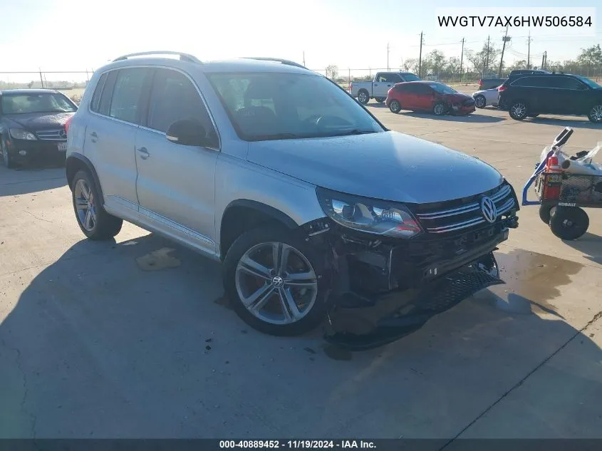 2017 Volkswagen Tiguan 2.0T Sport VIN: WVGTV7AX6HW506584 Lot: 40889452