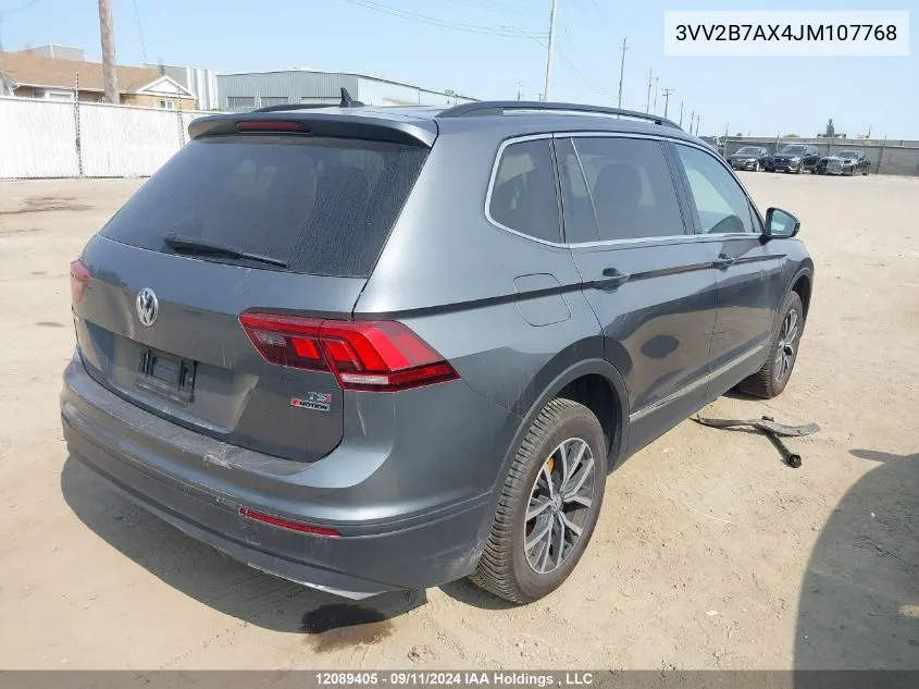 3VV2B7AX4JM107768 2018 Volkswagen Tiguan