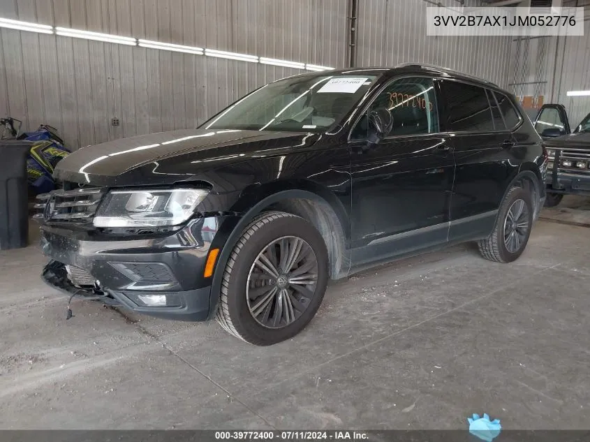 2018 Volkswagen Tiguan 2.0T Se/2.0T Sel VIN: 3VV2B7AX1JM052776 Lot: 39772400