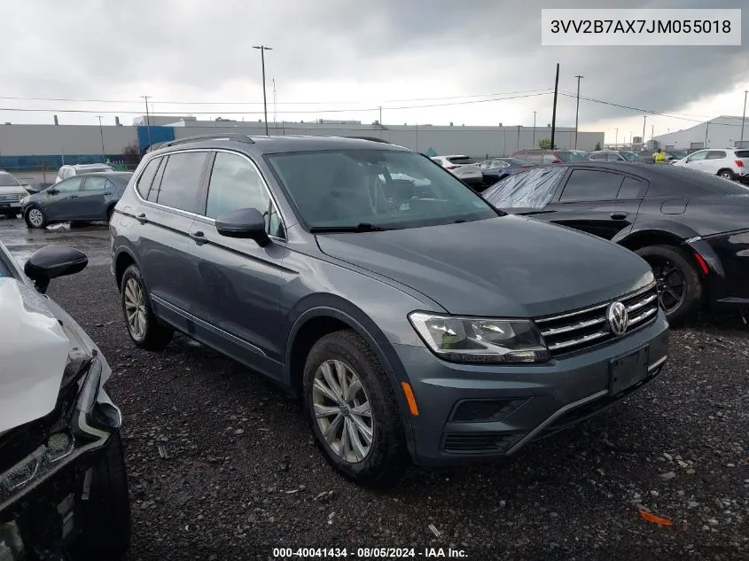 3VV2B7AX7JM055018 2018 Volkswagen Tiguan 2.0T Se/2.0T Sel