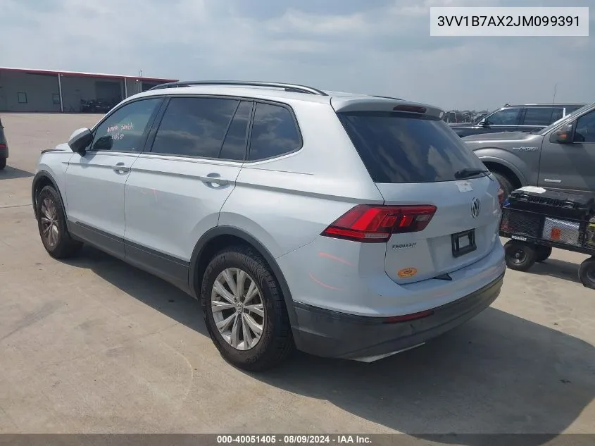 3VV1B7AX2JM099391 2018 Volkswagen Tiguan 2.0T S