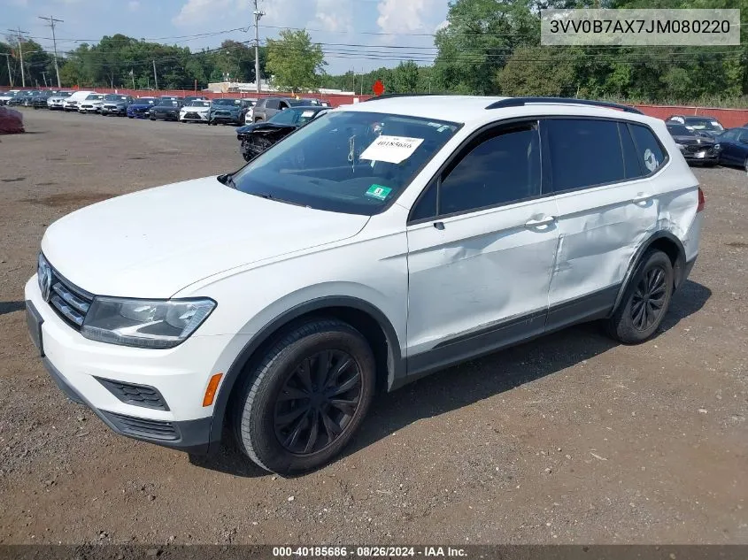 3VV0B7AX7JM080220 2018 Volkswagen Tiguan 2.0T S