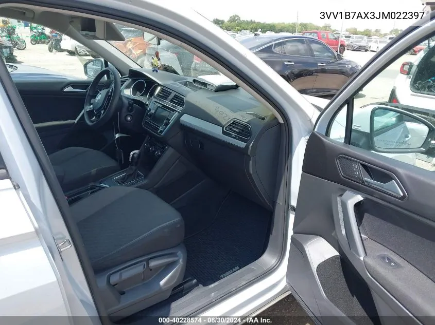 3VV1B7AX3JM022397 2018 Volkswagen Tiguan 2.0T S